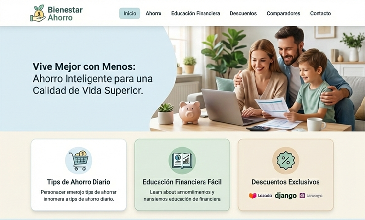 Homepage del proyecto 1